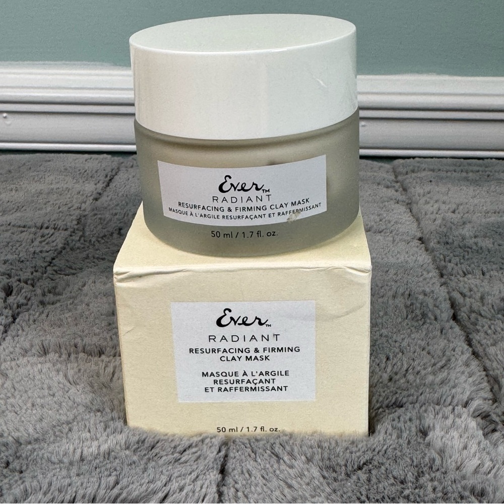 Ever Radiant Resurfacing Firming Clay Mask Hyaluronic Acid Hydrating Smoothing